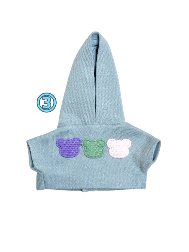 ねこぬい用フーディー