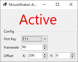 MouseShaker（マウス振動ツール）