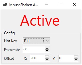 MouseShaker(マウス振動ツール)