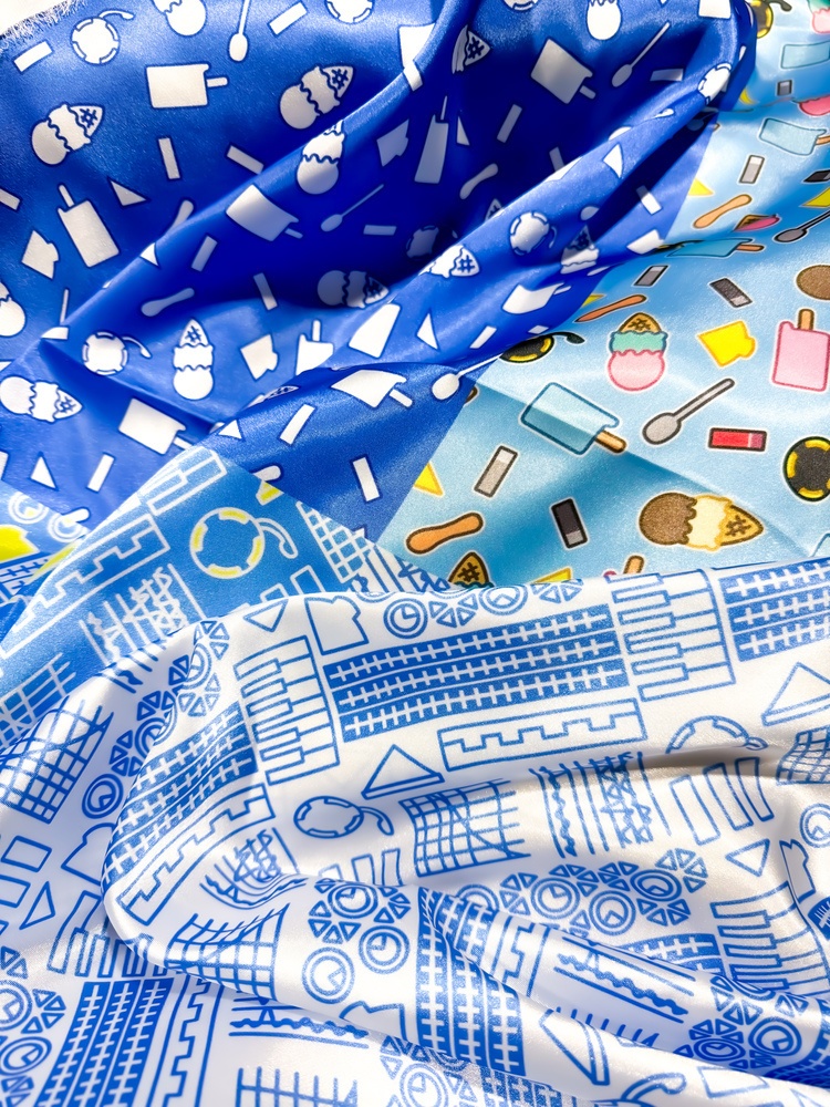 KAITOモチーフのシュシュ (4種類)