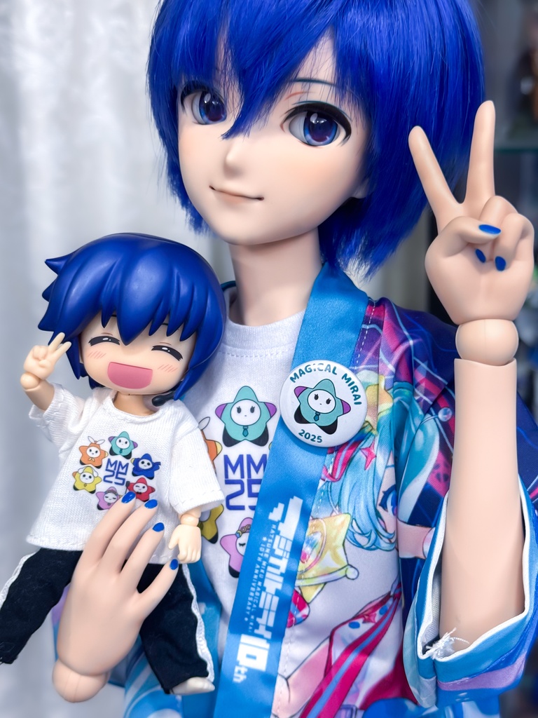 MM2025 1/12 ドール用の星太郎さんシャツ 単体イラスト ブラックVer. (6種類)