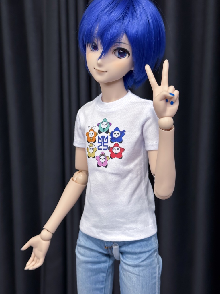 MM2025 1/3 ドール用の星太郎さんシャツ 集合イラストVer.