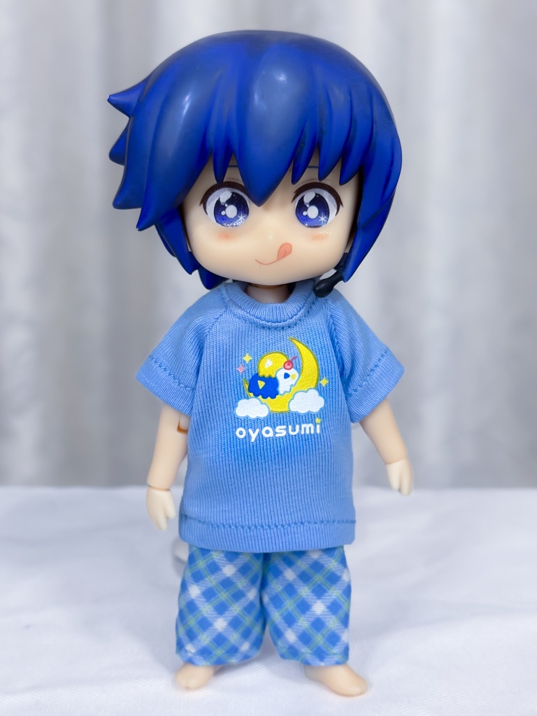 【1/12スケール用】　お月様のサンデーパジャマセット