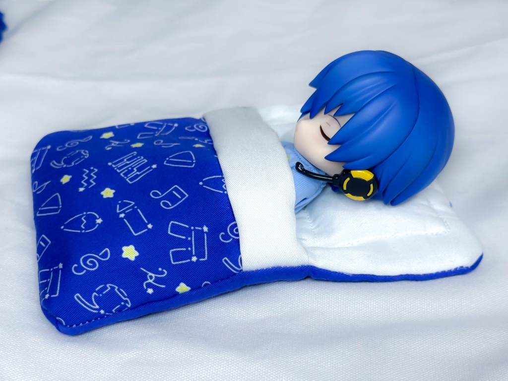 【1/12スケール&ぬい用】 お布団(シングル)