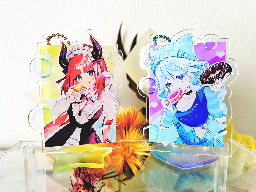 アクリルスタンドキーホルダー