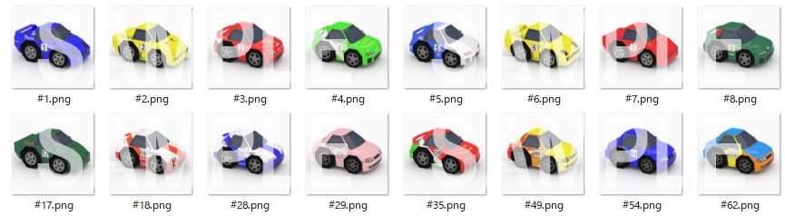 【投げ銭】VQレーサーアイコン集