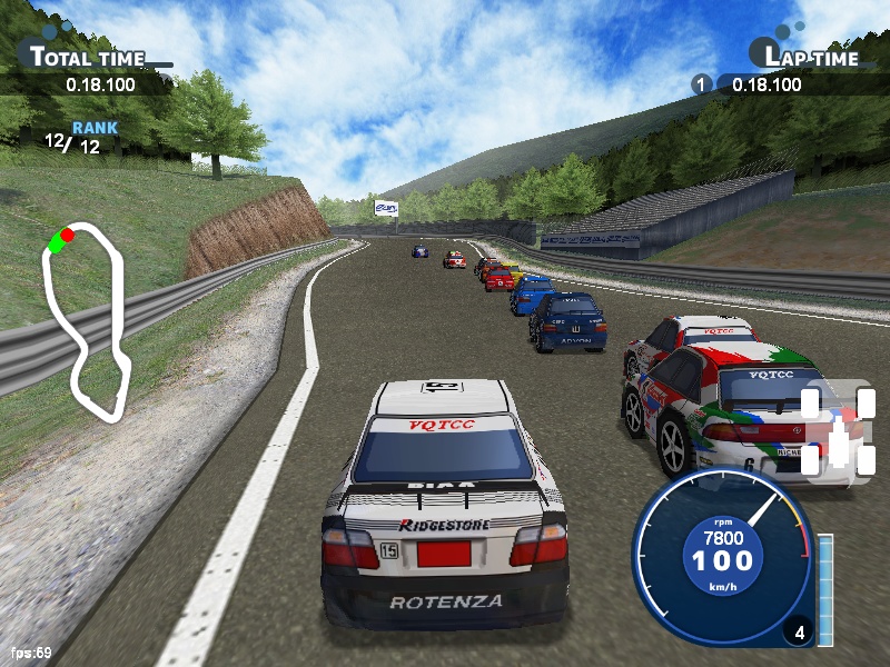 【ブイQ車両6台セット】VQTCC Type Set