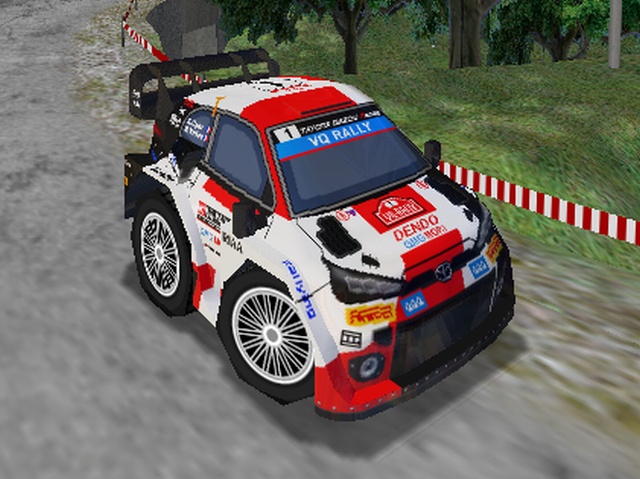 【ブイQ車両】WRC 2022 TGRY Type