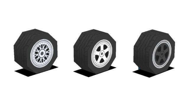 【ブイQ車両6台セット】QGTC96 Type Set