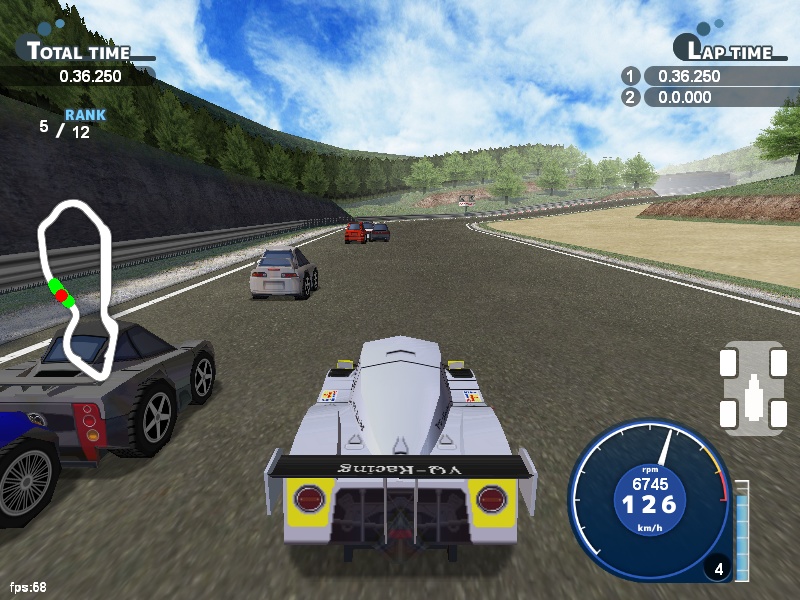 【ブイQ車両2台セット】Gr.C 1991 type set