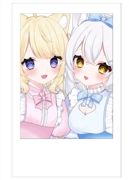 チェキ風カード