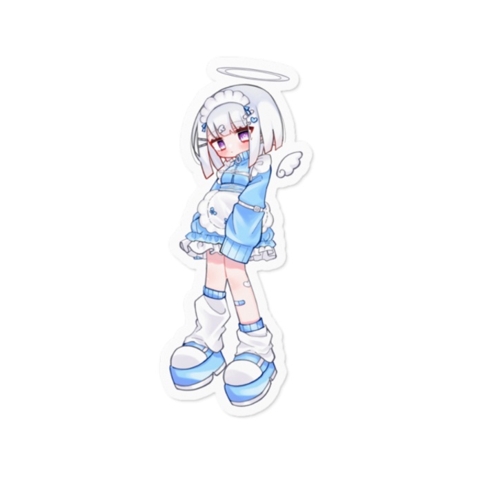 天使ちゃんステッカー