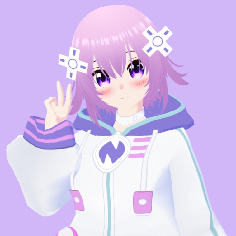 【VRMモデル】ネプテューヌ