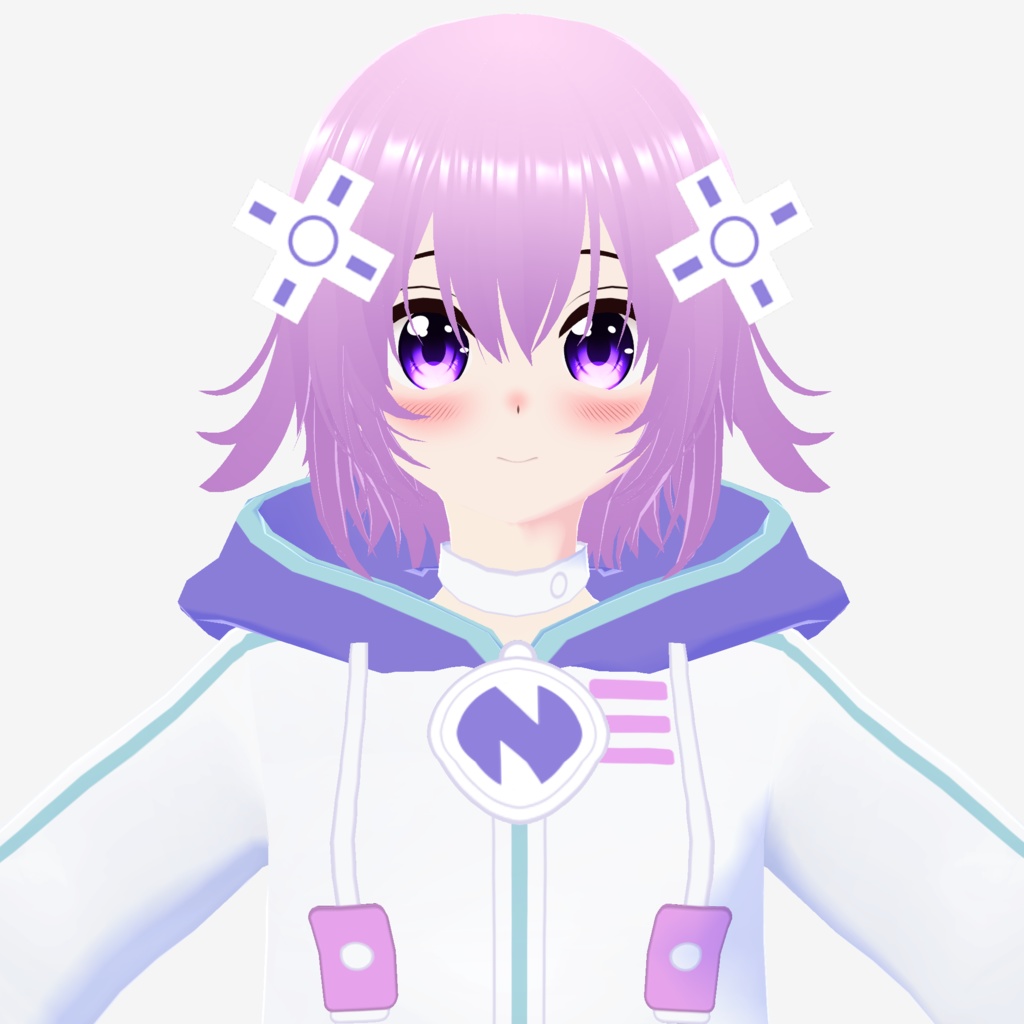 【VRMモデル】ネプテューヌ