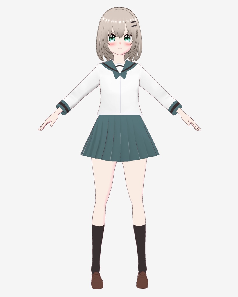 【VRMモデル】雪村あおい