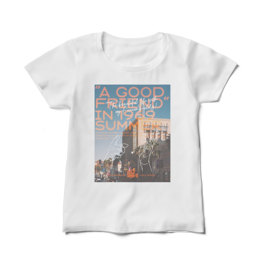 "A GOOD FRIEND" Tシャツ