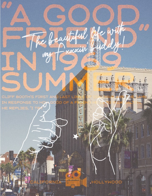 "A GOOD FRIEND" Tシャツ