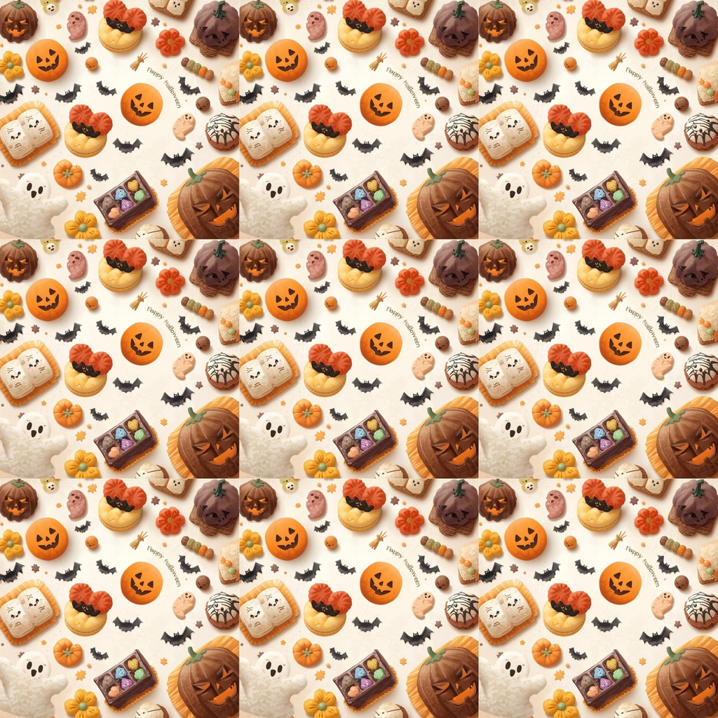 ハロウィン１デジタルペーパー