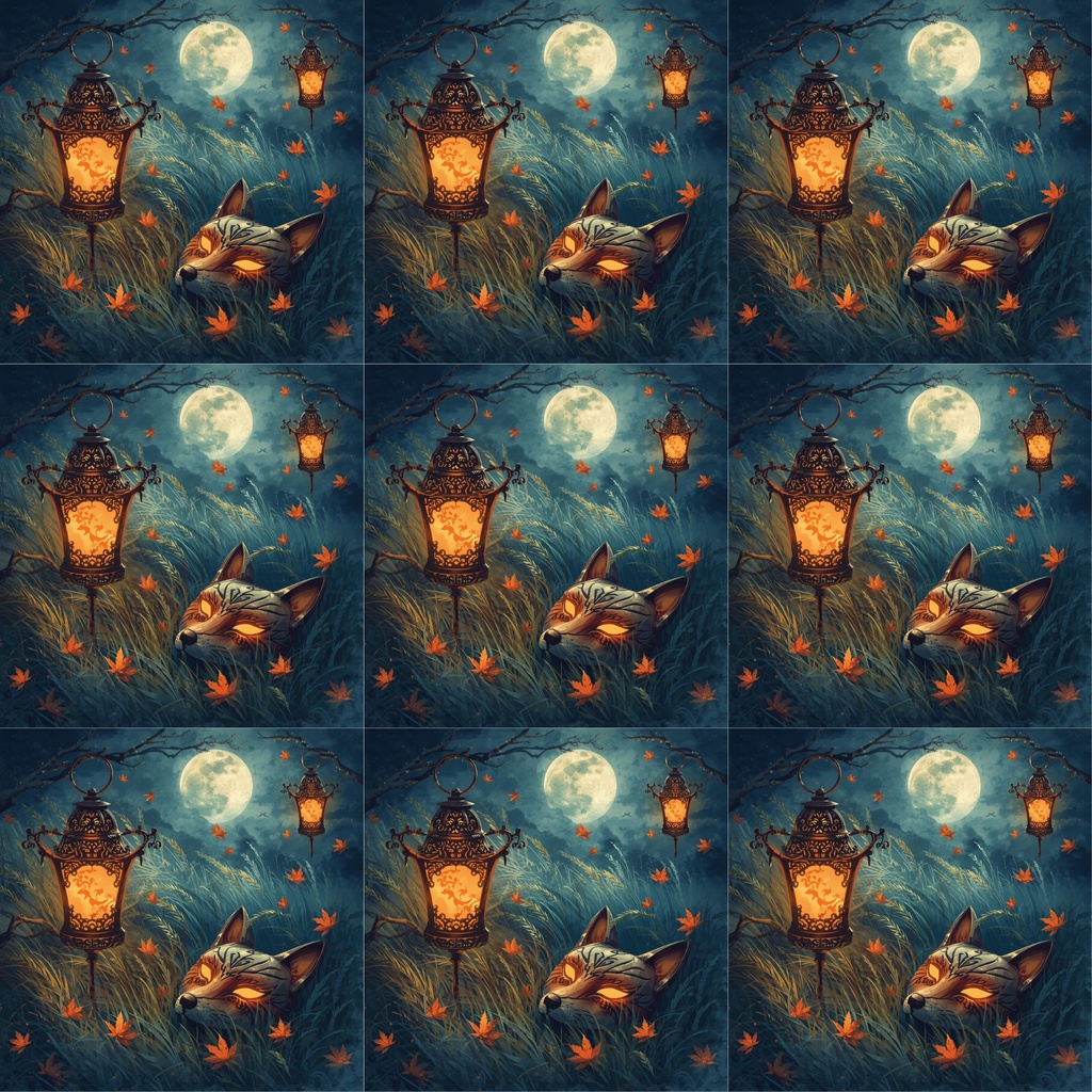 ハロウィン３デジタルペーパー