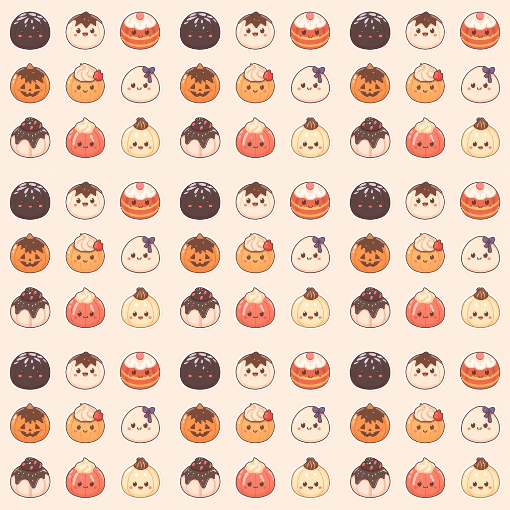ハロウィン16デジタルペーパー