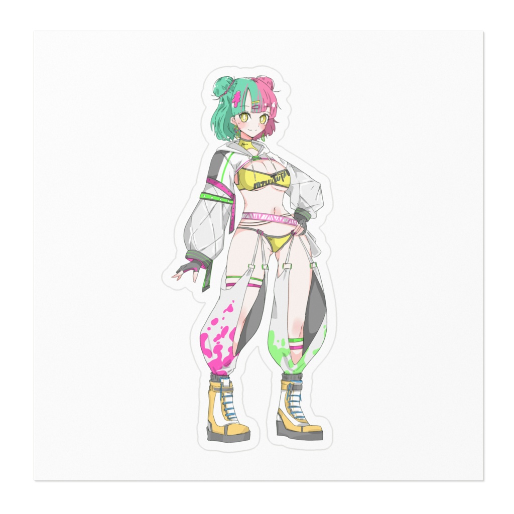 ヘリーさんステッカー