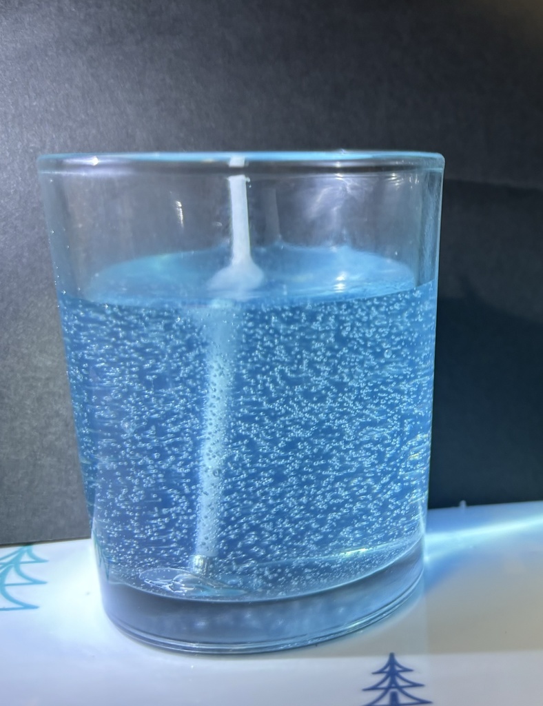 氷妖精のジェルキャンドル