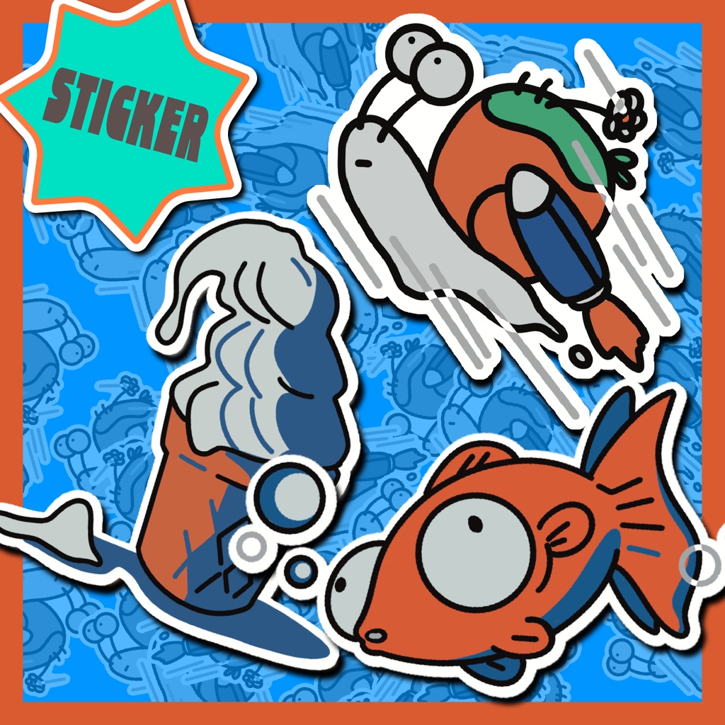 popoステッカー　ver.１