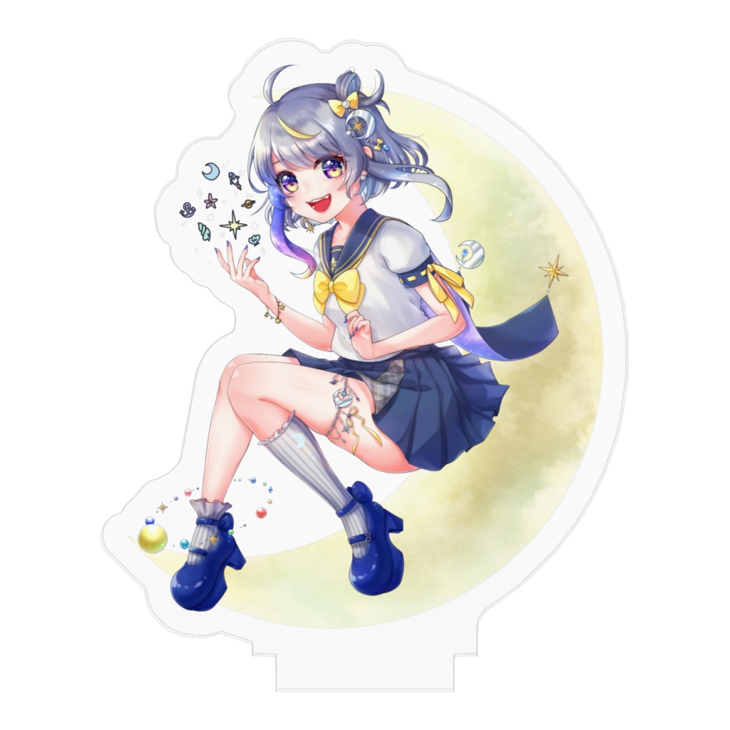 アクリルフィギュア ✴ 惺月うみる(夏制服)