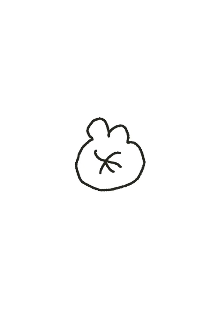 うさぎさんのかがみ