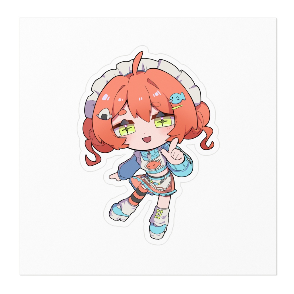 ごはん!ステッカー #001