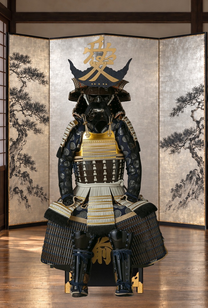 Naoe Kanetsugu Armor - Silver Screen | 8K Printable PNG
