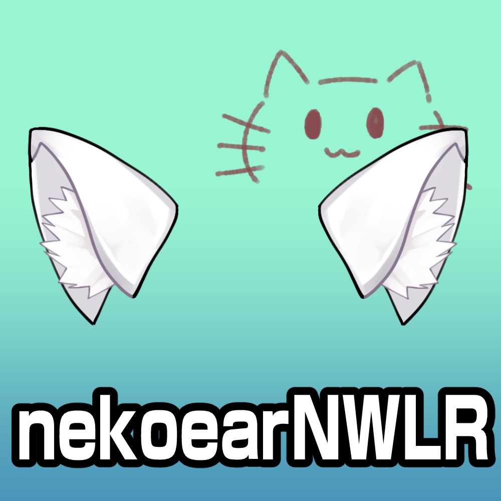 【VTS】ネコミミ&しっぽ Live2dアイテム・cmo3