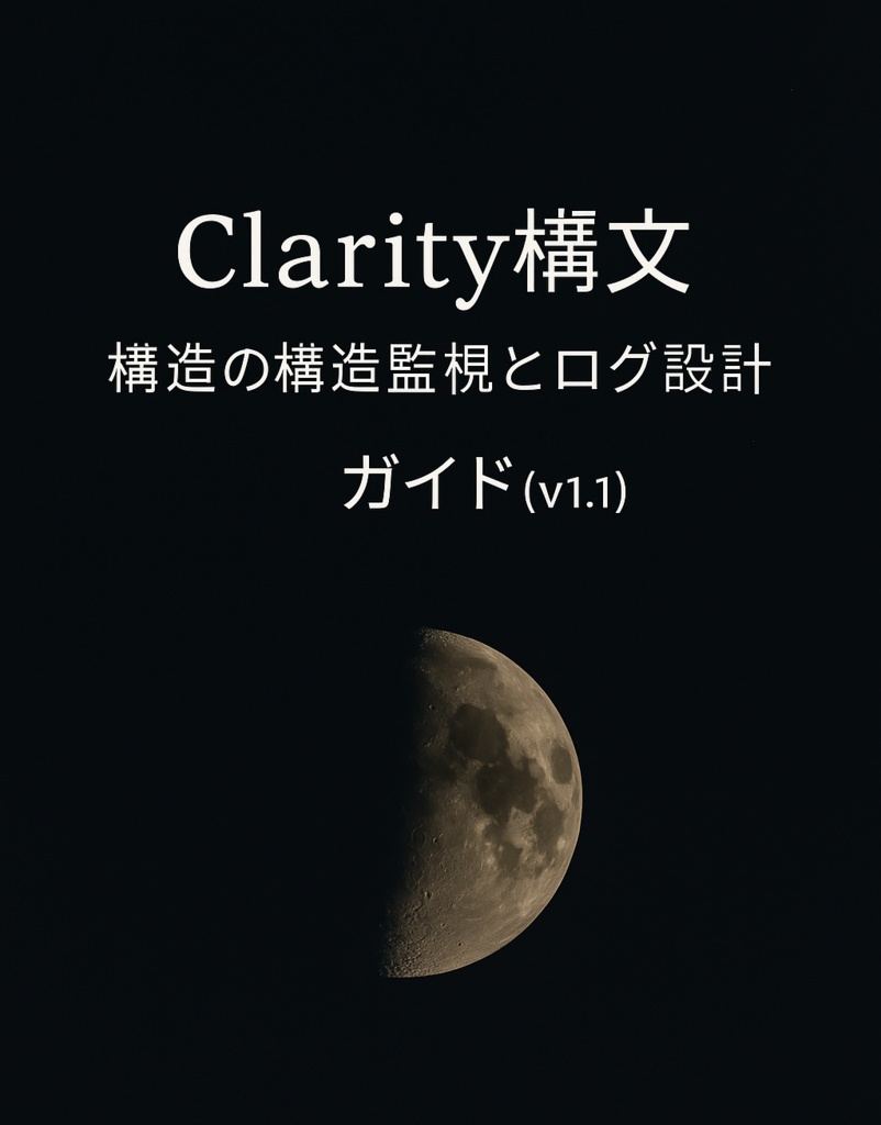 Clarity構文 構造の構造監視とログ設計ガイド