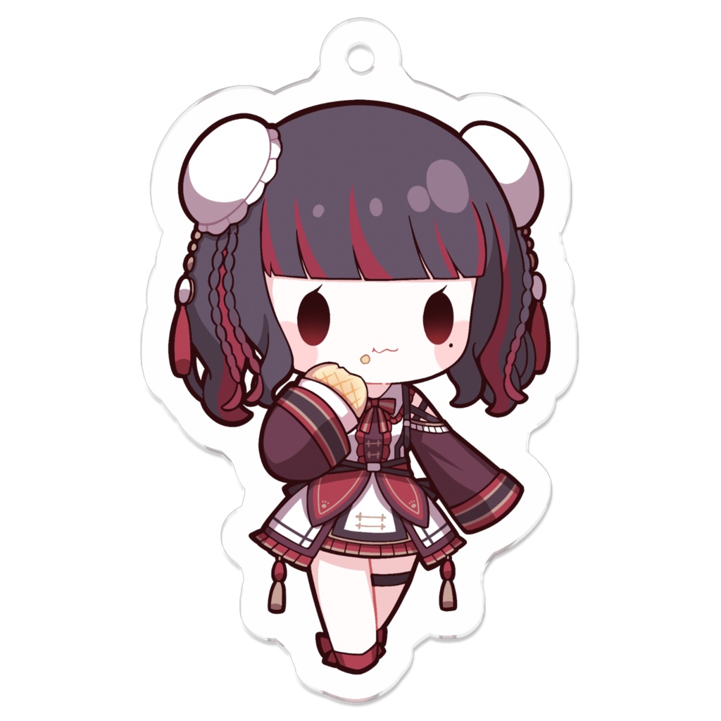 ぽんぽんアクリルキーホルダー