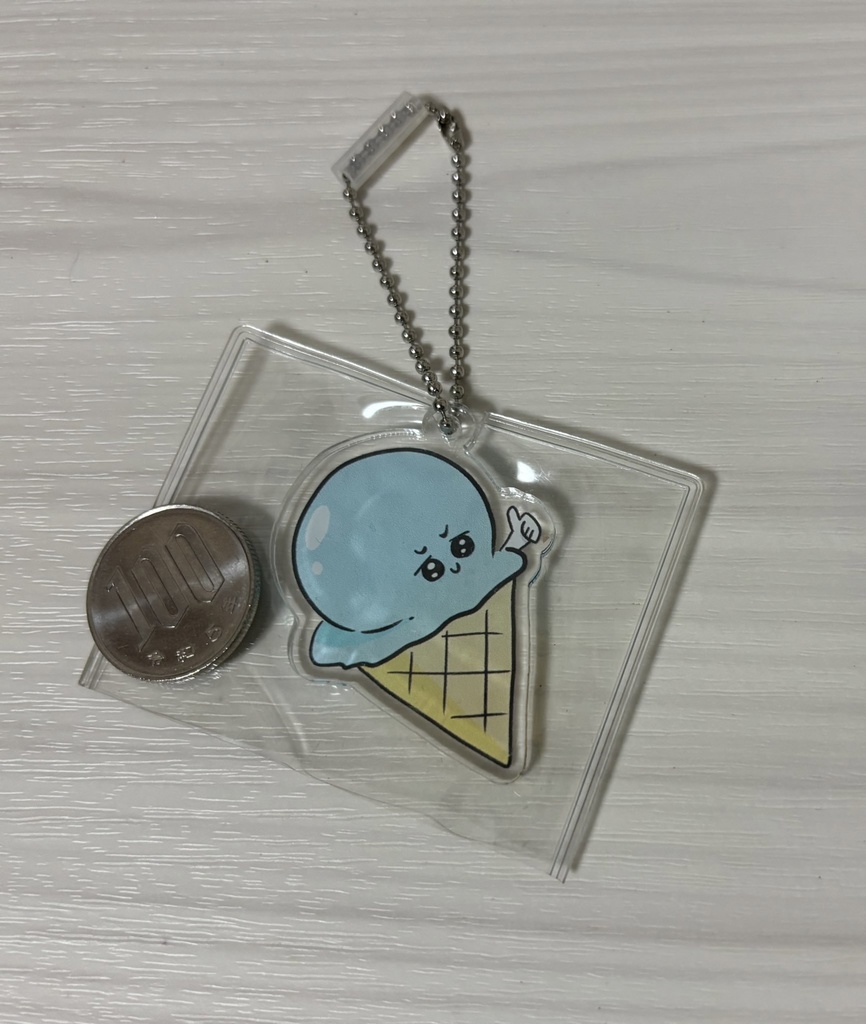 アイス君アクリルキーホルダー