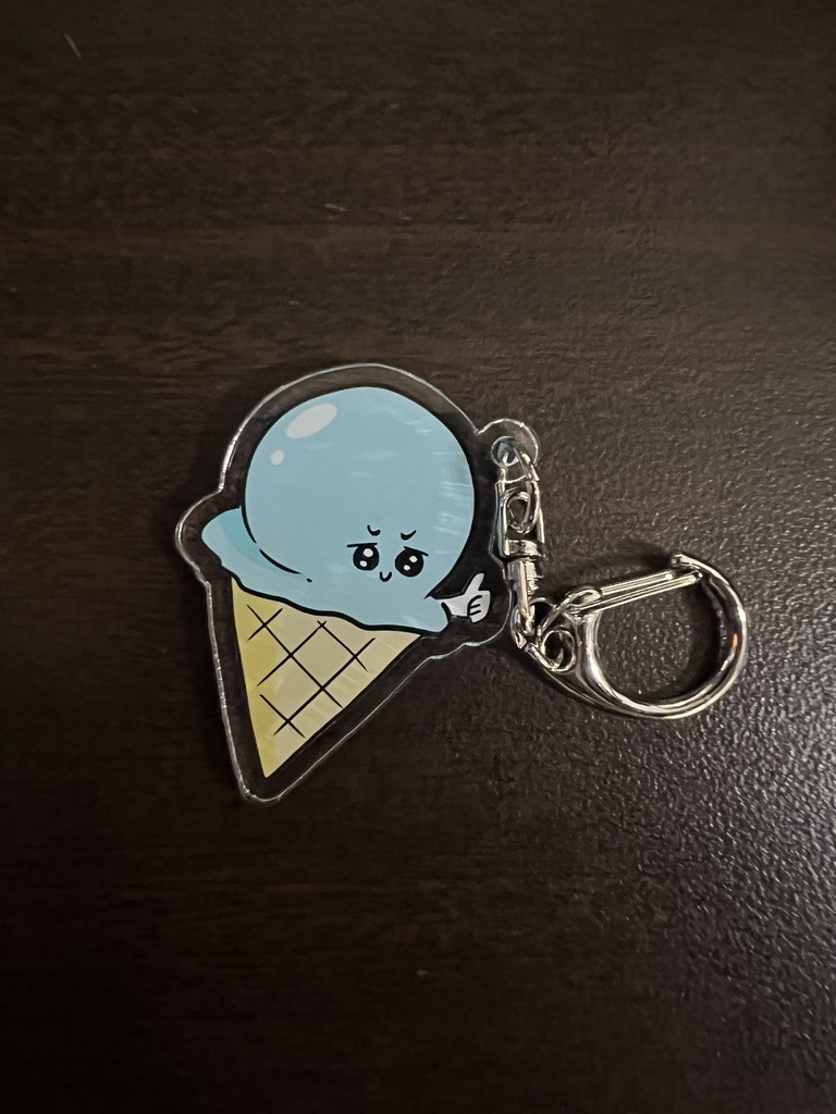 アイスくんアクリルキーホルダー ver2.0