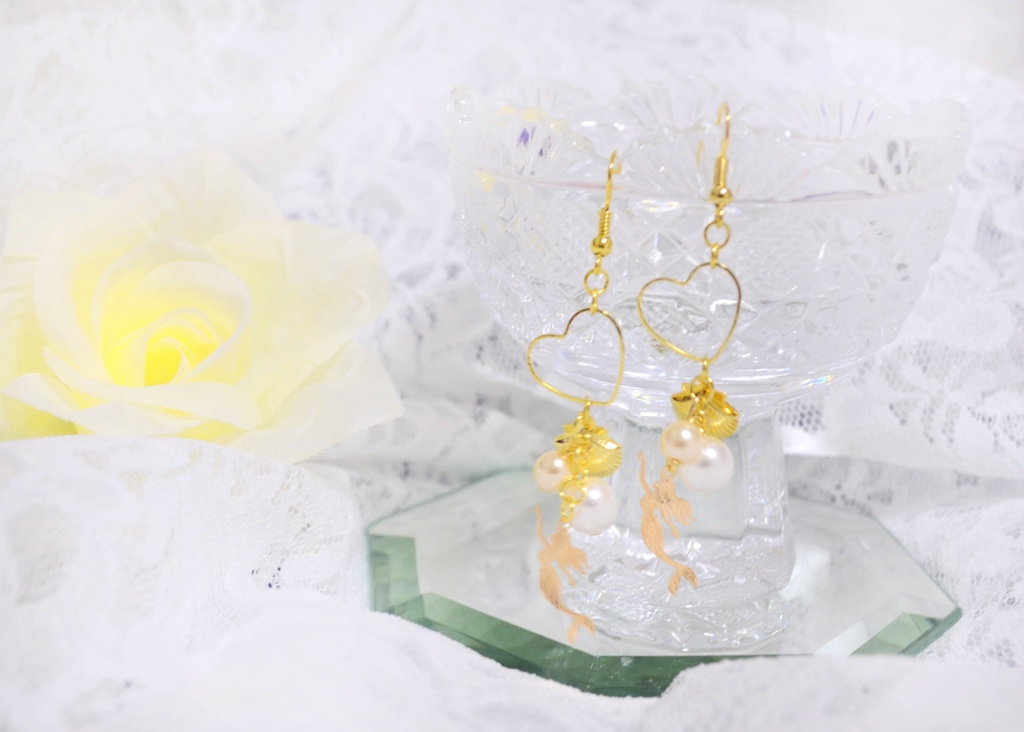 マーメイド＜ピアス・イヤリング＞