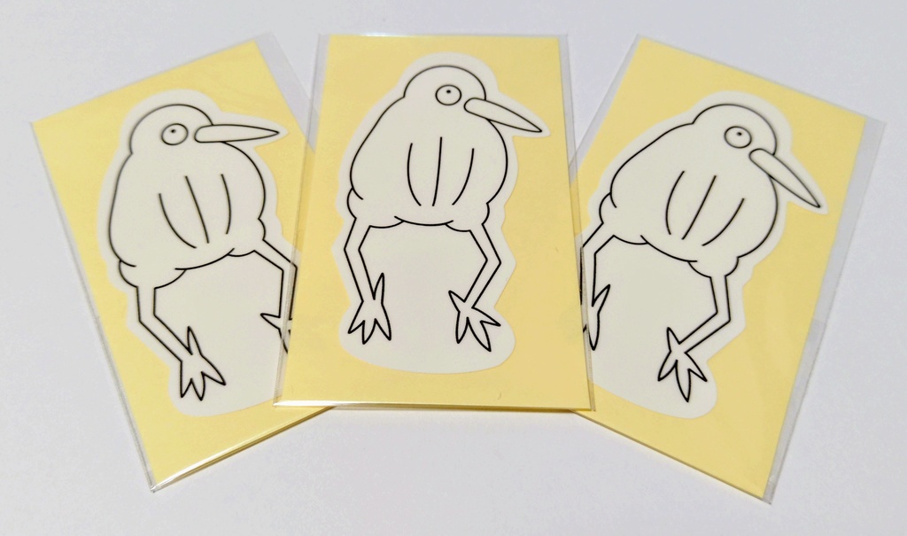 ヨシゴイステッカー