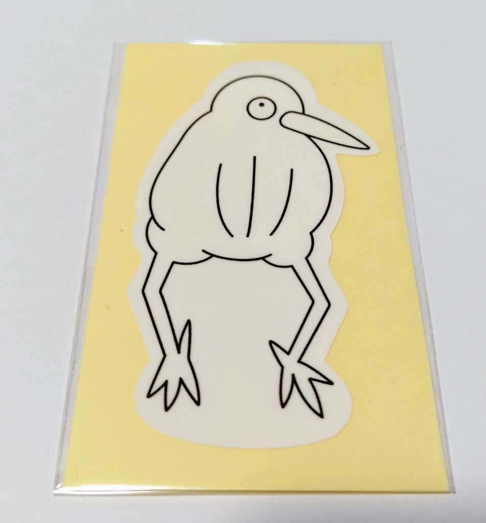 ヨシゴイステッカー