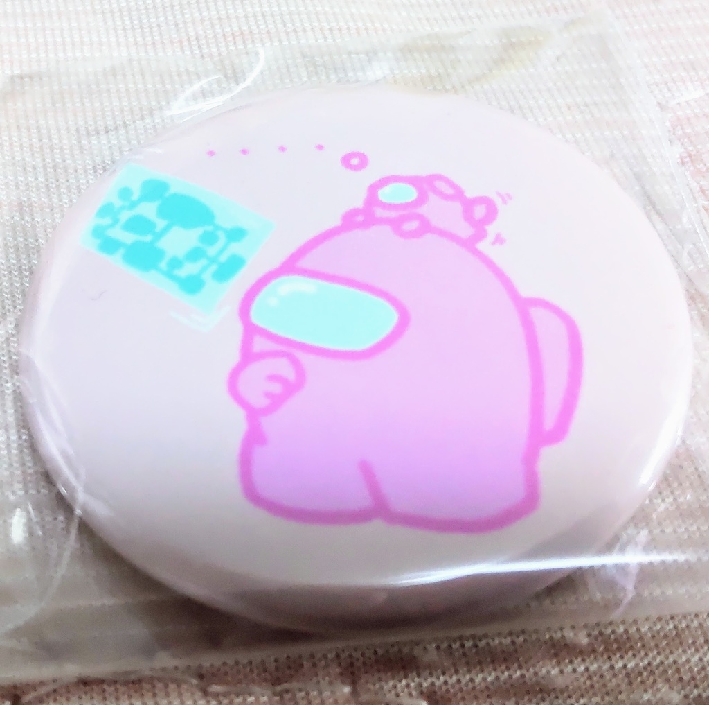 あもあすクルー缶バッジ(パステル)