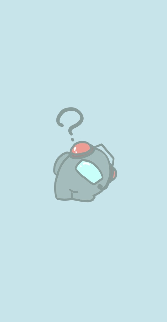 あもあすクルー缶バッジ(グレー)