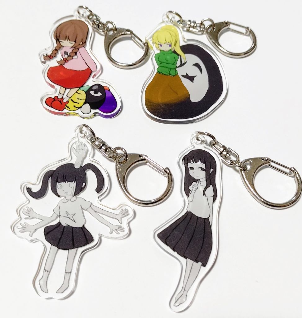 ゆめにっきアクリルキーホルダー