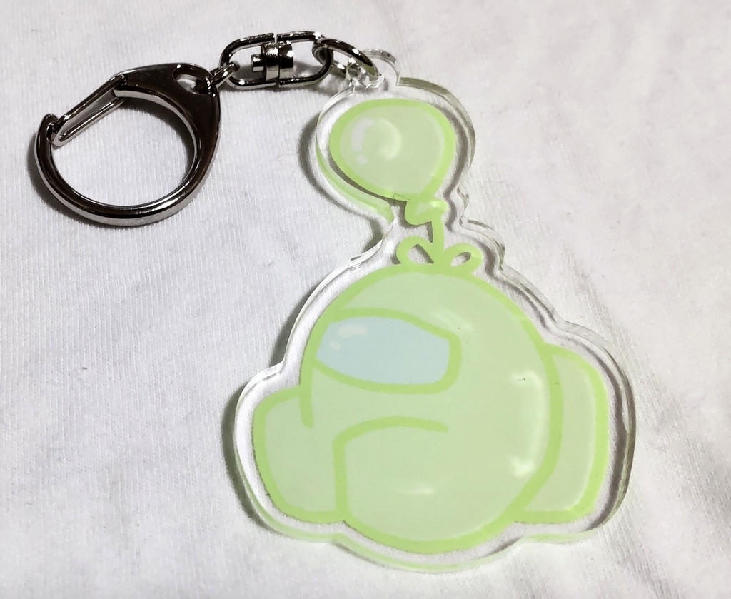 あもあすクルーアクリルキーホルダー