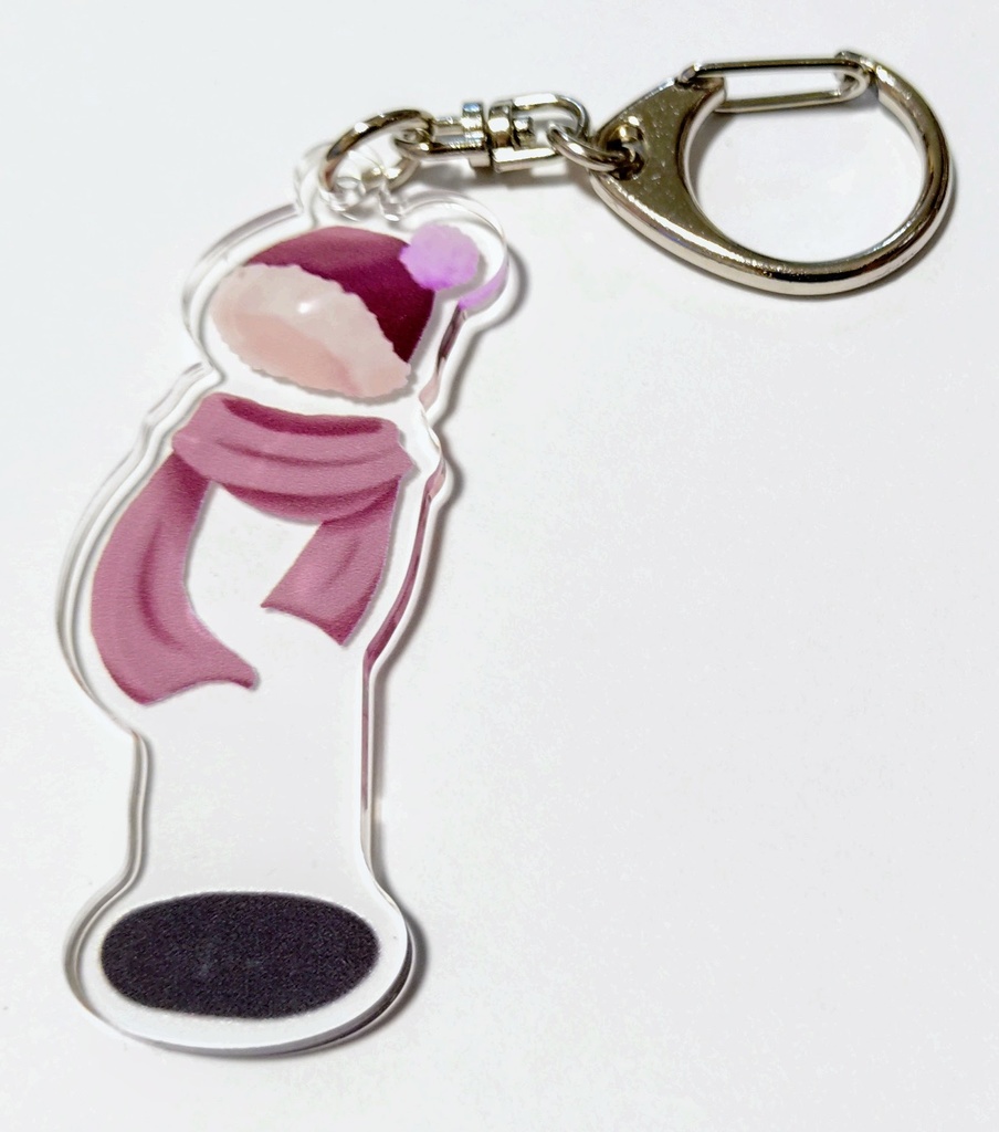 マフラー子、発狂鳥人間アクリルキーホルダー