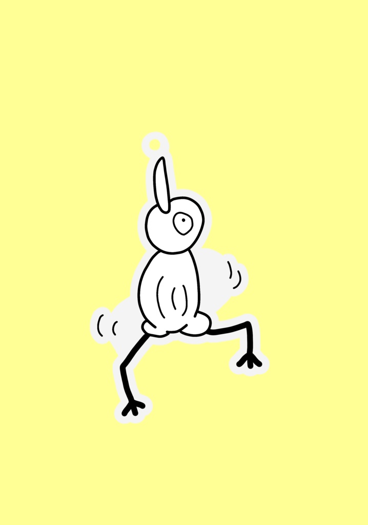 気ままにおどるヨシゴイ−アクリルキーホルダー
