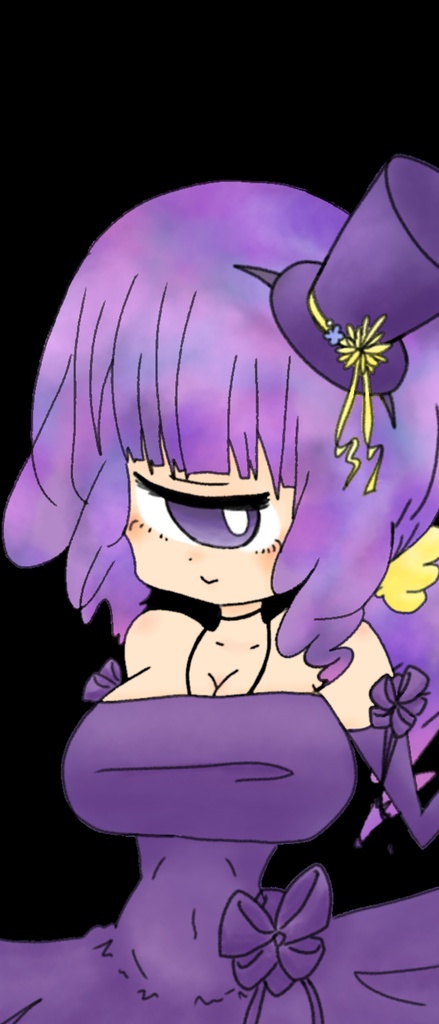 ニルギリちゃん紫-アクリルキーホルダー