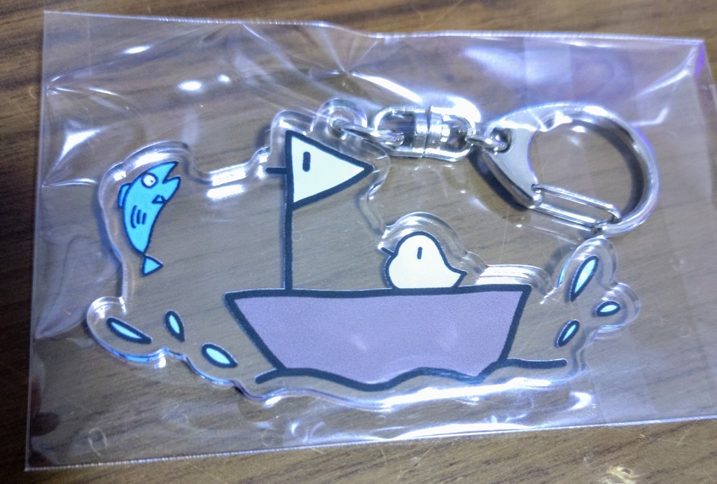 絵本「のぶぶぶぶ」-アクリルキーホルダー