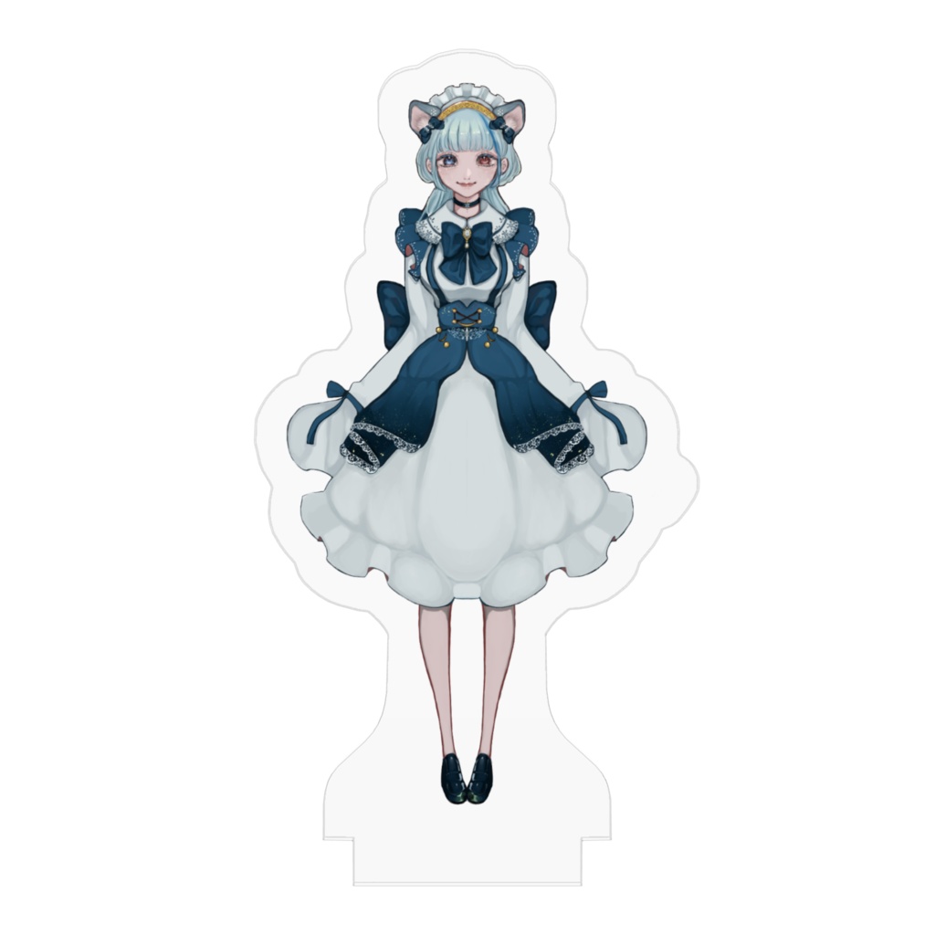 雪凪るね アクリルフィギュア メイド服ver.