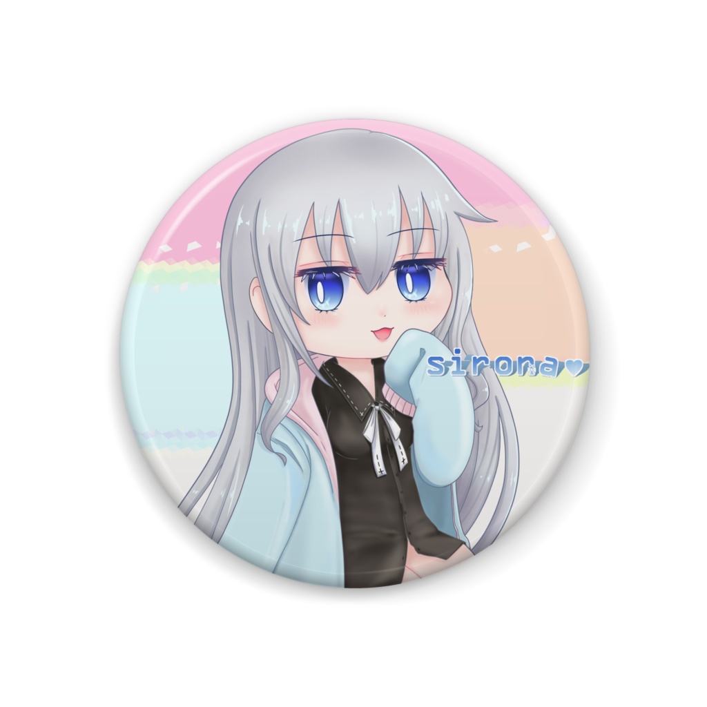 ミニしろな[缶バッジ]