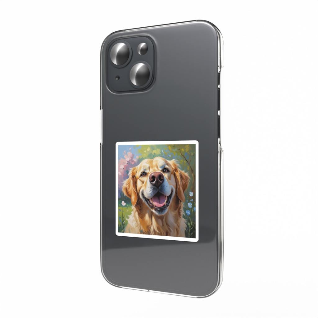 モネ風_愛犬ステッカー2